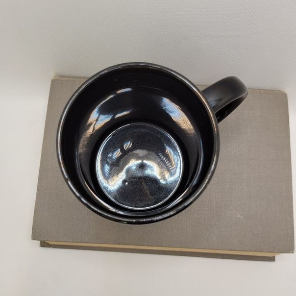 Aries Zodiac Coffee Mug Black Gold Ram Astrology Cup Mar 21 - Apr 19 - Picture 4 of 8